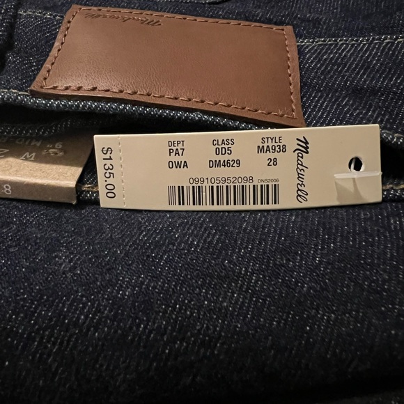 Madewell mid-rise skinny jeans. NWT!🤩 - Picture 7 of 7